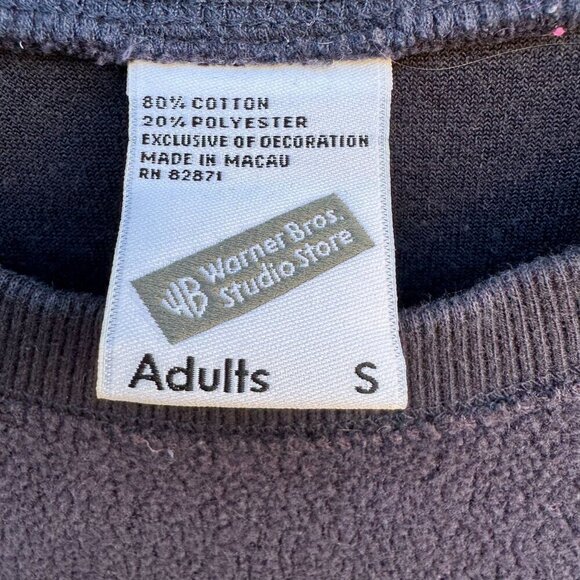 Warner Bros. Studio Store Looney Tunes Characters Fleece Sweatshirt Adults S - Picture 4 of 8